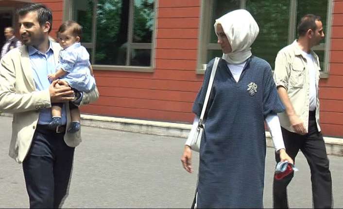 Cumhurbaşkanı Recep Tayyip Erdoğan’ın kızı Sümeyye Erdoğan Bayraktar, eşi Selçuk