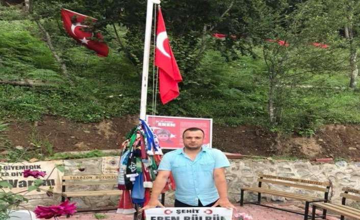 Danimarka’da yaşayan Aşkın Kibarkaya, ailesiyle 4 bin kilometre katedip şehit