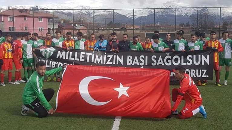 Suriye'nin İdlib bölgesinde gerçekleşen hain saldırıda şehit olan kahraman askerlerimizin