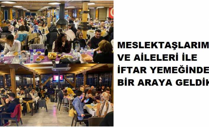 Erzincan Barosu'nca geleneksel iftar yemeği programı Ekşisu'da yapıldı.