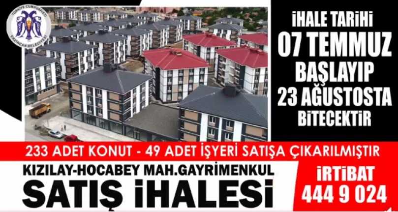 Erzincan Belediyesi mülkiyetindeki 316 gayrimenkul, 2886 Sayılı Devlet İhale Kanunu'nun