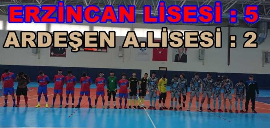 Erzurum'da düzenlenen Liseler arası Futsal Grup Şampiyonası başladı. Açılış seremonisi