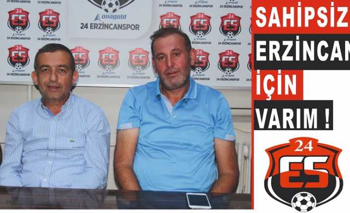 Erzincan sahipsiz mi ? 11 Temmuz 2019 tarihine ertelenen Anagold 24 Erzincanspor ‘da genel