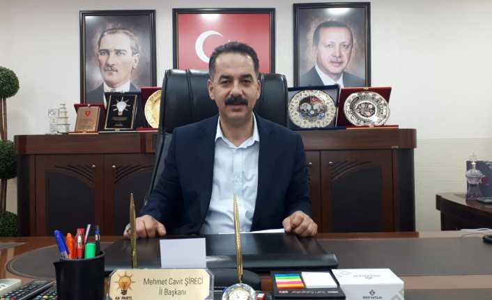 AK Parti Erzincan İl Başkanı Mehmet Cavit Şireci, 23 Haziran'da