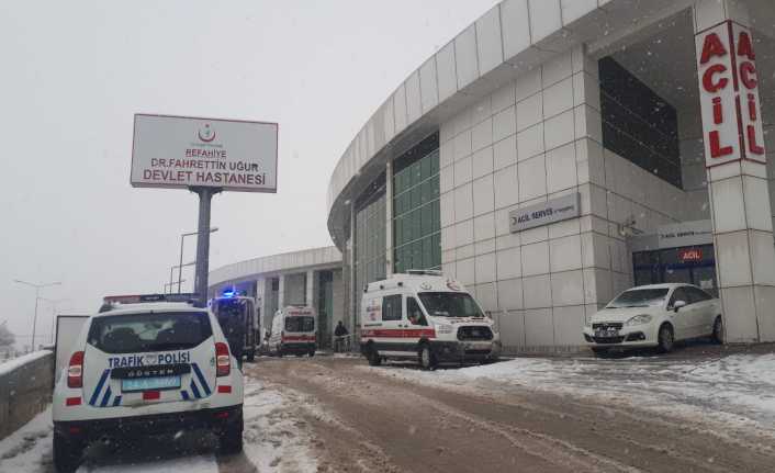 Erzincan'da meydana gelen trafik kazasında 4'ü çocuk 9 kişi yaralandı.