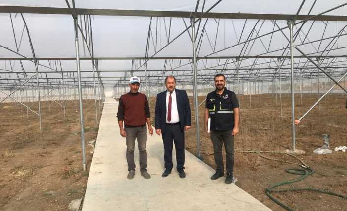 Erzincan'da gelişmeye başlayan seracılık ve hayvancılık sektöründe yatırımlar devam ediyor