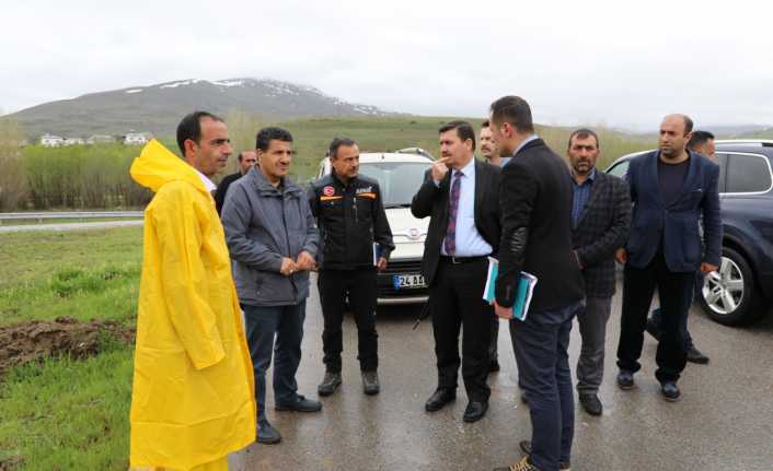 Erzincan  - Erzurum arasındaki tren seferleri, aşırı yağışlar nedeniyle