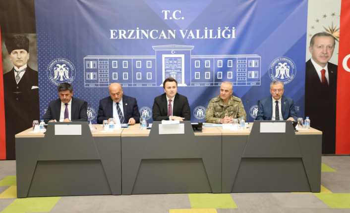Erzincan’dan Deprem Bölgesine Gönderilen Yardımlar ile İlgili Toplantı Yapıldı