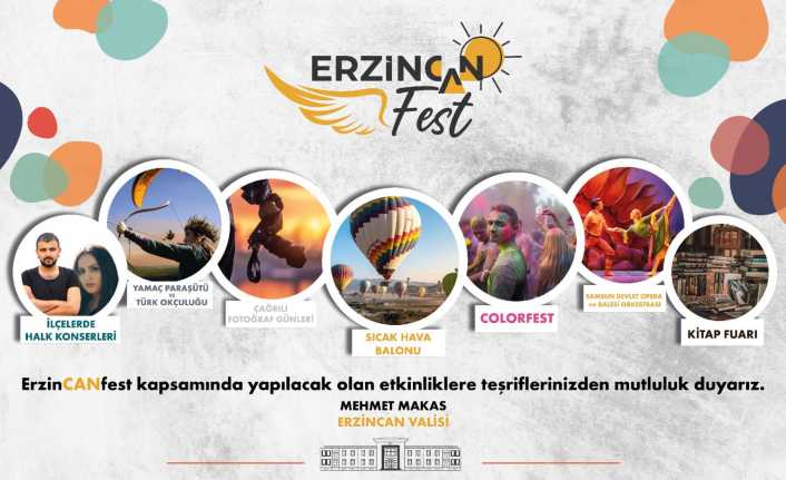 22 Haziran 03 Temmuz 2022 Tarihleri Arasında "ErzinCANFest 2022" Düzenlenecek.