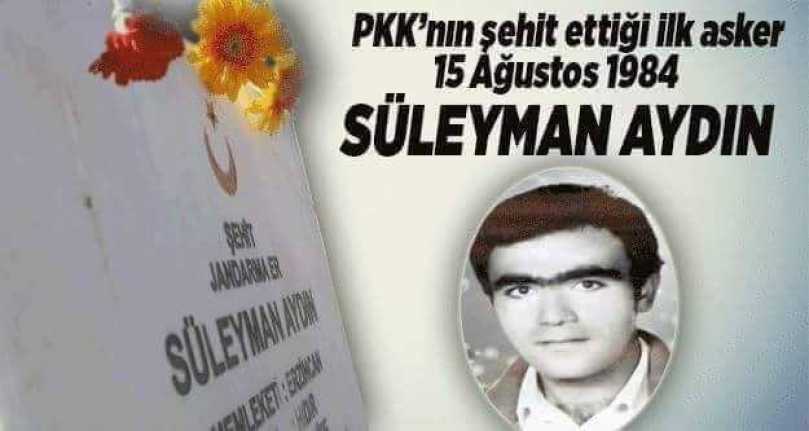 Erzincanlı İlk Şehit ’in İsmi Eruh'un Kalbinde Yaşatılıyor Terör örgütü PKK'nın 35 yıl önce 15 Ağustos 1984'te gerçekleştirdiği