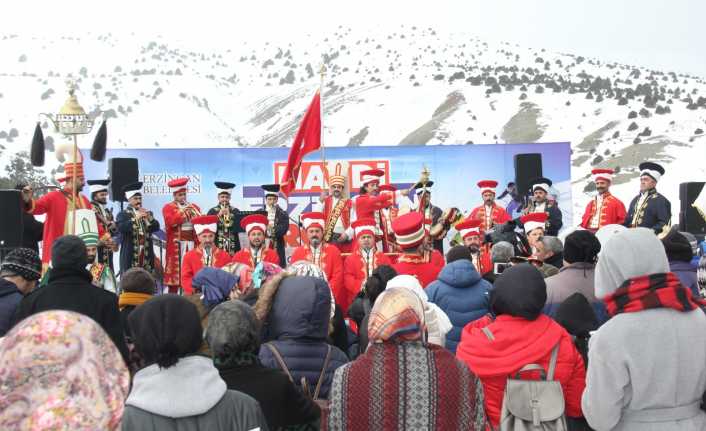 Erzincan Belediyesi Mehter Takımı, Ergan Dağı Kış Sporları Turizm Merkezi'nde