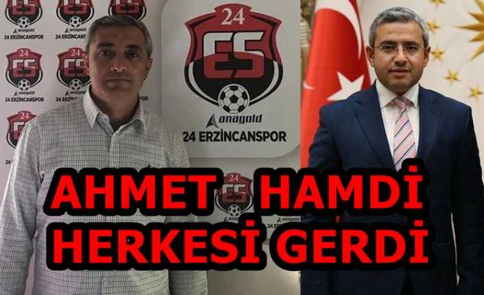 Anagold 24 Erzincanspor’da Teknik Direktörlük görevine getirilen Mustafa Sarıgül’ün hocalığı