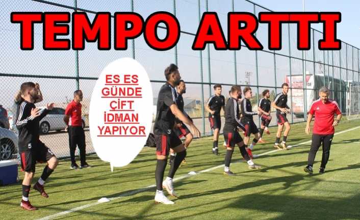 Yeni sezon hazırlıklarını aralıksız olarak sürdüren Anagold 24 Erzincanspor çalışmaların