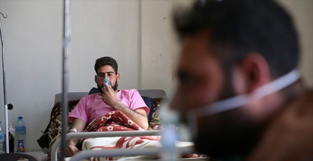 Suriye'de Esed rejimi ablukasındaki Doğu Guta'ya kimyasal silahla saldırı düzenlendi,