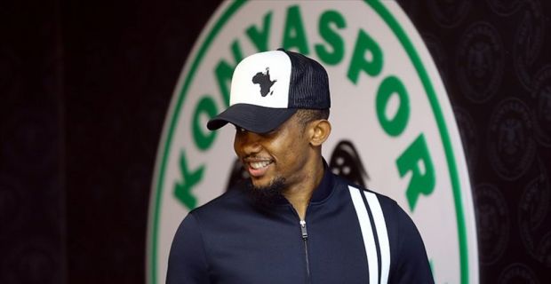 Atiker Konyaspor'da, Samuel Eto'o ile 1 yılı opsiyonlu 2,5 yıllık