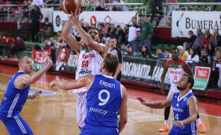 FIBA Eurocup C Grubu 6. maçında Pınar Karşıyaka, sahasında İstanbul