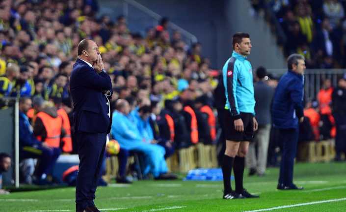 Galatasaray Teknik Direktörü Fatih Terim ile A. Konyaspor Teknik Direktörü