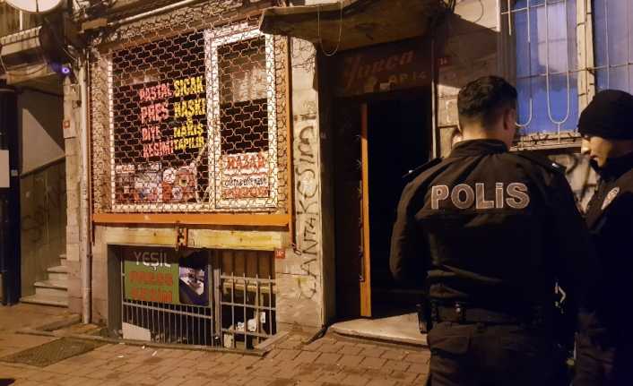 İstanbul’un Fatih ilçesinde yabancı