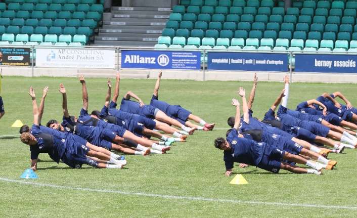 Yeni sezon hazırlıkları kapsamında İsviçre’nin Lozan kentinde kamp yapan Fenerbahçe,