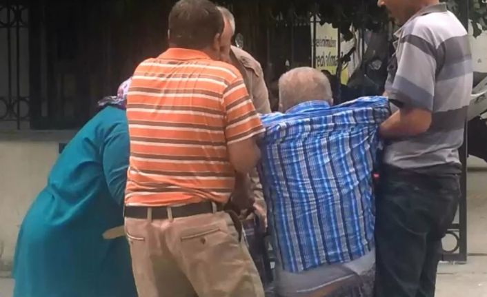 Manisa’nın Turgutlu ilçesinde yaşlı aylığını almak için Turgutlu Merkez PTT’ye