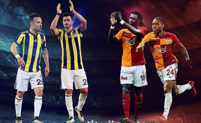 Fenerbahçe ile Galatasaray futbol takımları, Spor Toto Süper Lig'de yarın