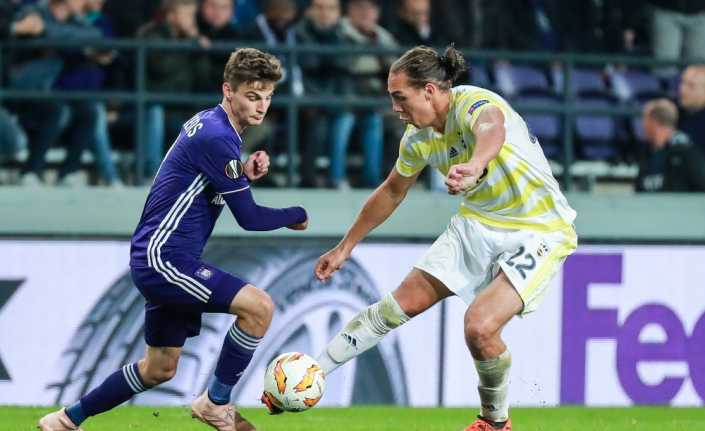 UEFA Avrupa Ligi D Grubu üçüncü maçında Fenerbahçe, deplasmanda Belçika