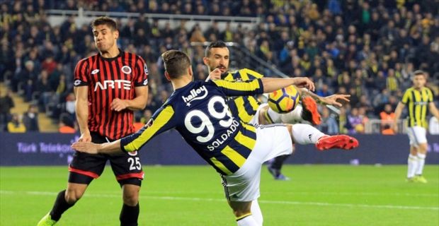 Fenerbahçe, Spor Toto Süper Lig'in 20. haftasında sahasında Gençlerbirliği ile