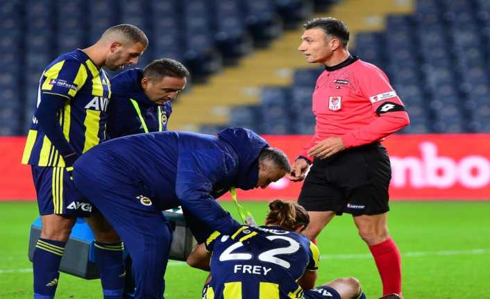 Fenerbahçe, dün akşam Türkiye Kupası’nda oynanan Giresunspor maçında sakatlanarak oyundan