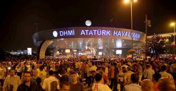 FETÖ'nün 15 Temmuz'da Atatürk Havalimanı'nı işgal girişiminde bulunulmasına ilişkin 95'i