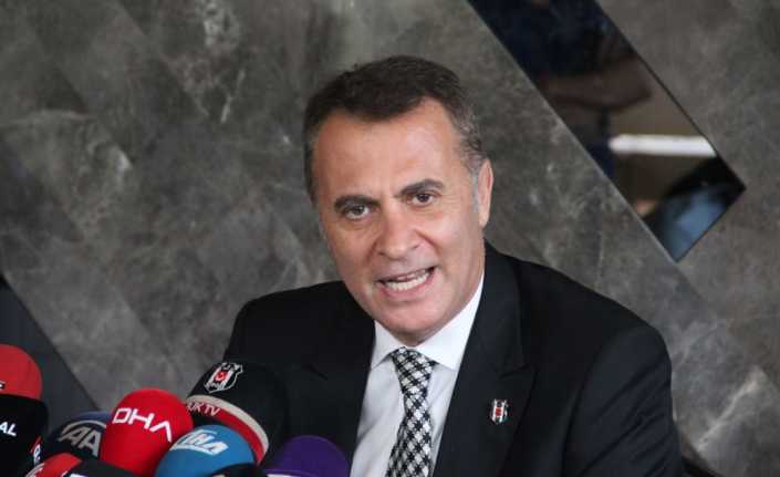 Beşiktaş Başkanı Fikret Orman, Medel’in kırmızı kart gördüğü pozisyonunda hakem