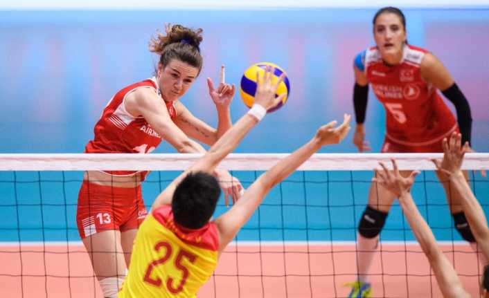 Montreux Volley Masters Turnuvası’nda ikinci maçına çıkan A Mili Kadın