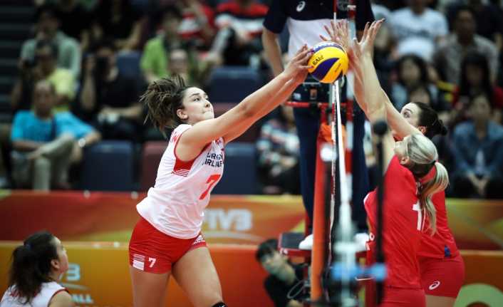 Japonya’da devam eden FIVB Kadınlar Dünya Voleybol Şampiyonası’nda A Kadın