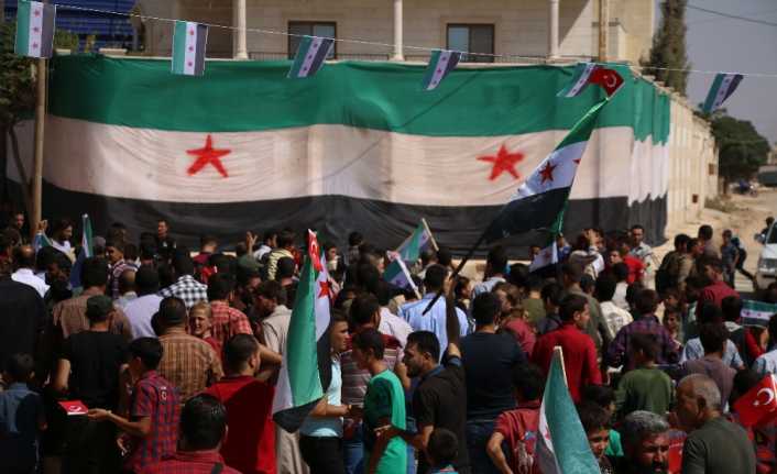 Fırat Kalkanı Harekatı kapsamında terörden kurtarılan bölgelerde; Hama, İdlib ve