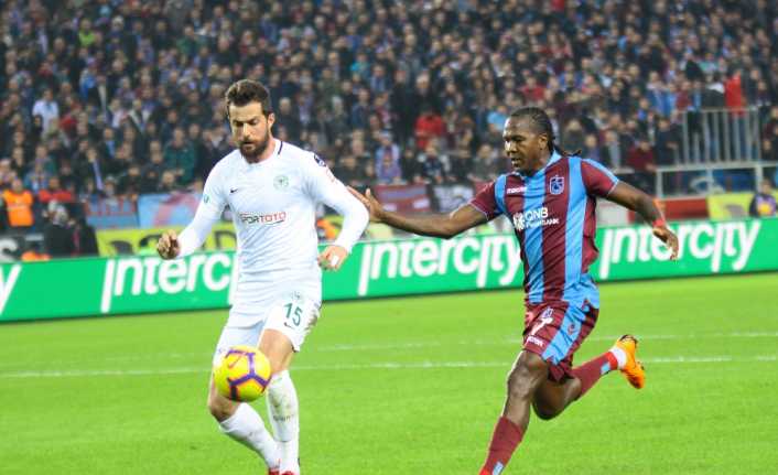 Spor Toto Süper Lig’in 15. haftasında Trabzonspor ile Atiker Konyaspor