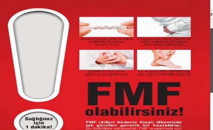 Sosyal paylaşım sitesi (facebook) üzerinden anlaşan 30 FMF hastası farkındalık