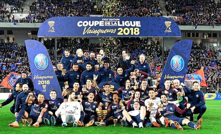 Paris Saint-Germain (PSG), Fransa Lig Kupası finalinde Monaco'yu 3-0 yenerek