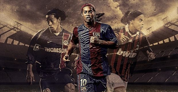 Brezilyalı futbolcu Ronaldinho, Gremio'nun altyapısında başlayan 30 yıllık kariyerinde çok
