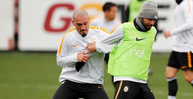 Galatasaray'da, Ziraat Türkiye Kupası yarı finali ilk maçında karşılaşacağı Teleset