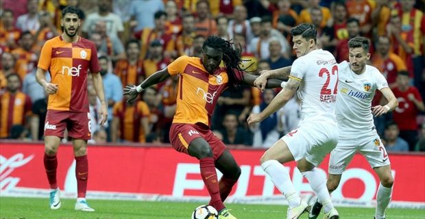 Galatasaray ile Kayserispor, lig tarihinde yarın 44. kez karşı karşıya