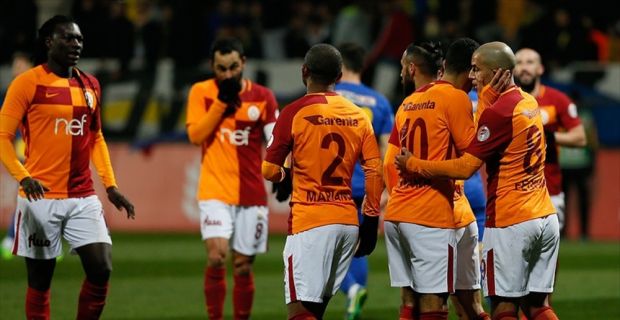 Ziraat Türkiye Kupası'nda Bucaspor'u 3-0 mağlup eden Galatasaray çeyrek finale