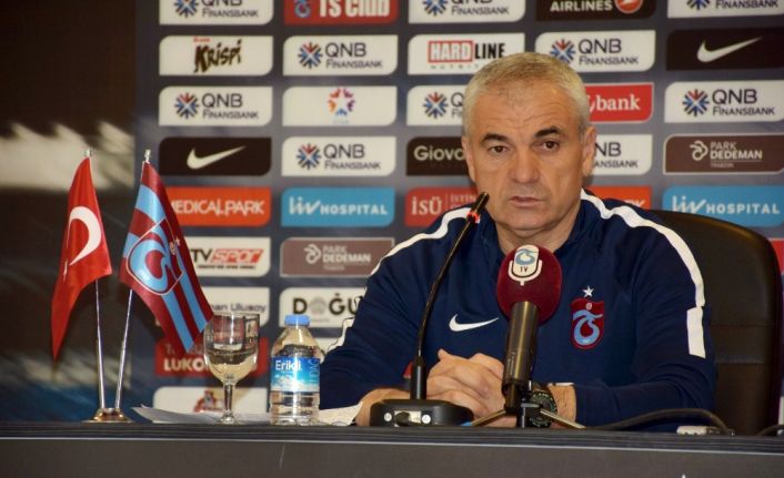 Trabzonspor Teknik Direktörü Rıza Çalımbay, hafta sonu deplasmanda oynayacakları Galatasaray