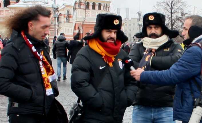Galatasaray’ın Lokomotiv Moskova ile oynayacağı Şampiyonlar Ligi mücadelesi öncesi Moskova’da