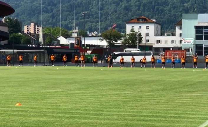 Galatasaray, yeni sezon çalışmalarını kapsamında gittiği İsviçre’nin Zürih şehrinde ilk