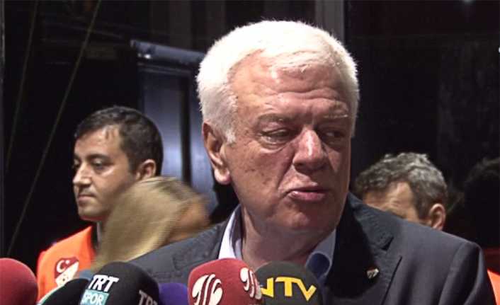 Bursaspor Başkanı Ali Ay, Galatasaray karşısında galibiyeti kaçırdıklarından dolayı üzüldüğünü