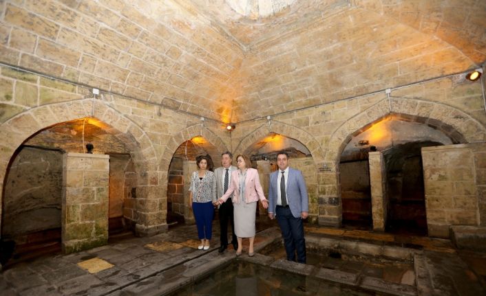 Gaziantep’te yer üstündeki yapılardan sonra yer altı su tesisleri kasteller
