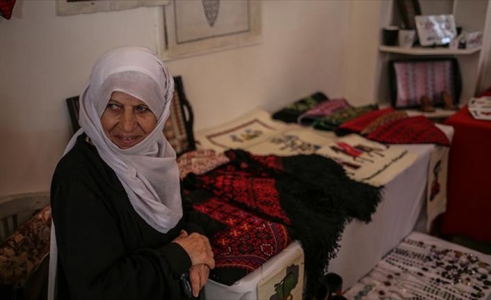 Filistin'in Gazze Şeridi'nde 30 Mart Toprak Günü münasebetiyle Filistin kültürüne