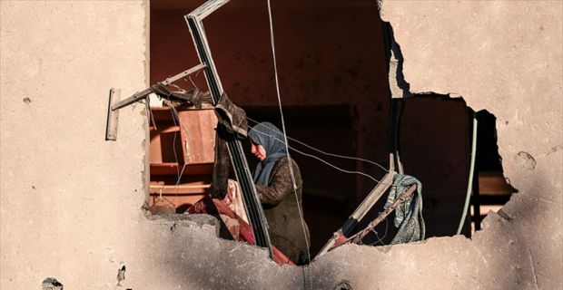 Gazze'deki bir evde mutfak tüpünün patlaması sonucu 7 kişinin öldüğü,