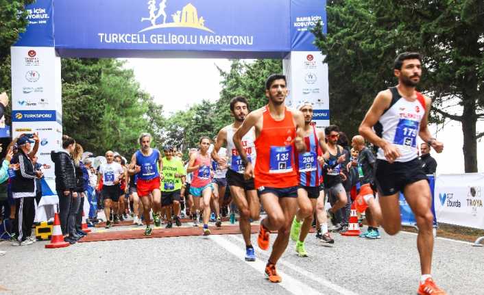 ‘Barış için Koşuyoruz’ sloganıyla bu yıl 4.’sü düzenlenen Turkcell Gelibolu