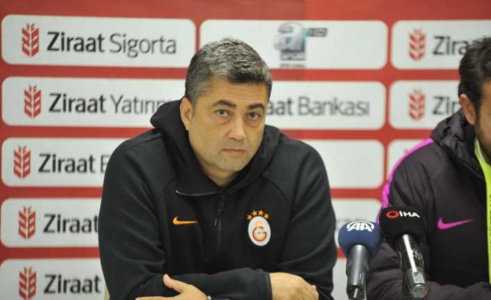 Galatasaray Yardımcı Antrenörü Levent Şahin, 2-1 yendikleri Keçiörengücü maçı sonrası