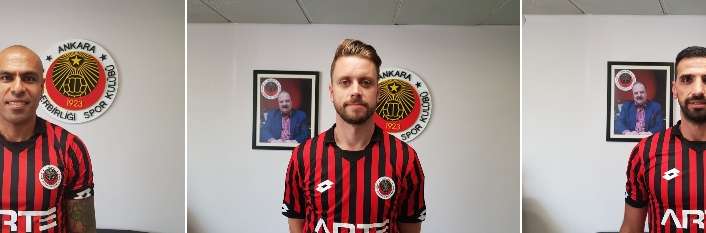 Gençlerbirliği yeni sezon çalışmaları kapsamında Mert Nobre, Emrullah Şalk ve